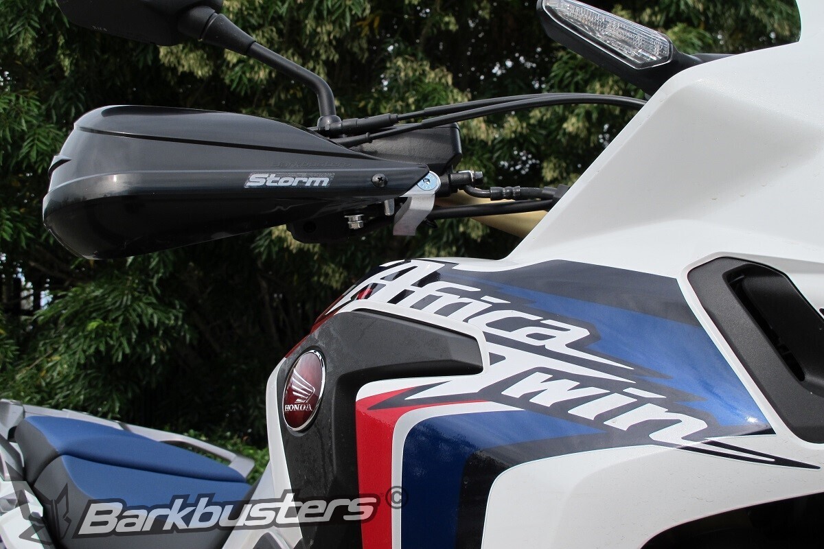 thumbnail image 2 of Barkbusters VPS Black Handguard Kit With Fit Kit For Honda CRF1000L Africa Twin (2016-2019) 2 of 5