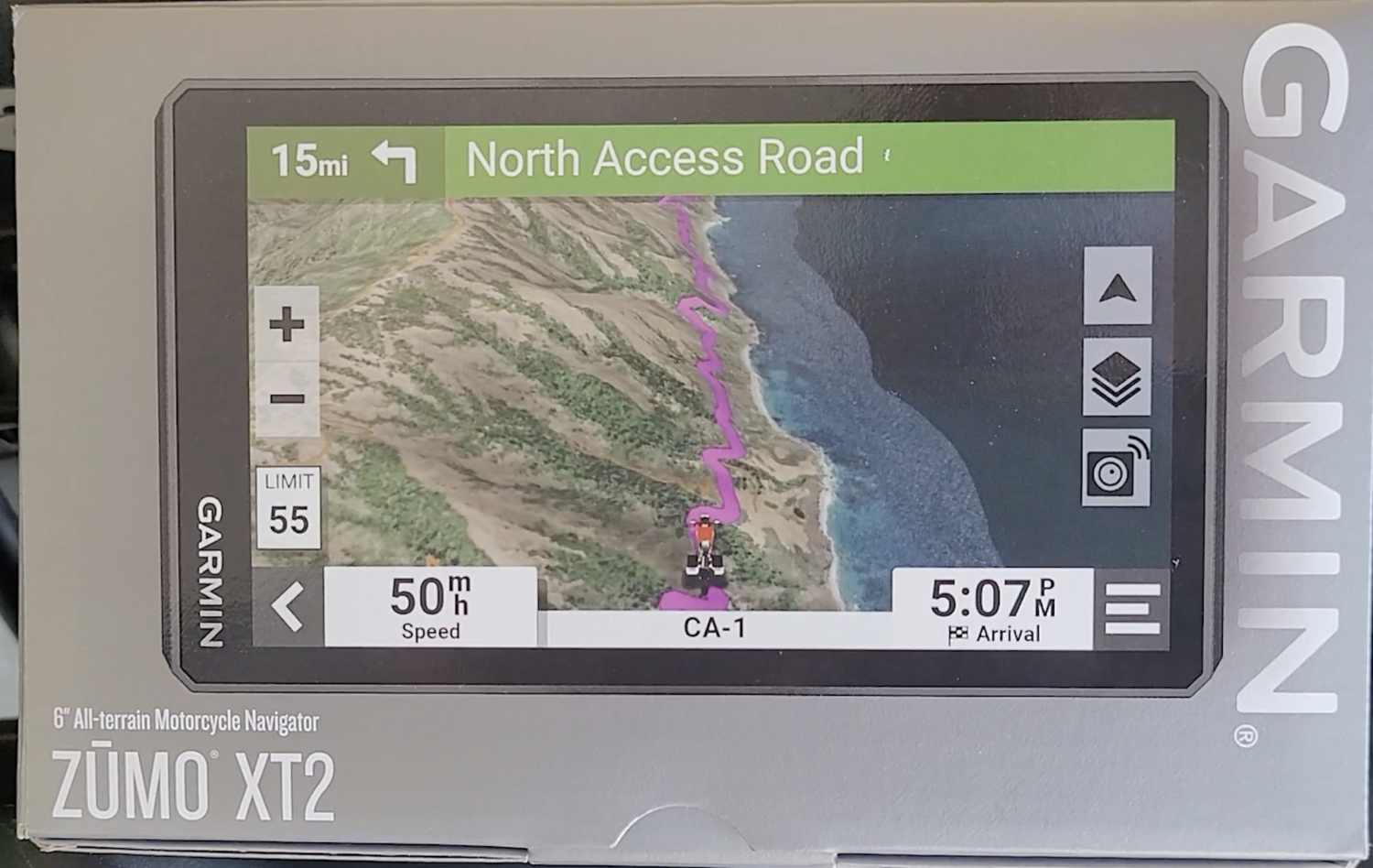 GPS Moto Garmin Zūmo XT2 Reconditionné – Écran 6 Pouces, Résistant, Itinéraires Aventure