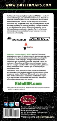Butler Maps Washington Backcountry Discovery Route (WABDR) Map – V3