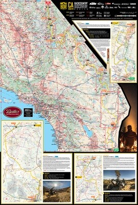 Butler Maps California-South Backcountry Discovery Route Map – V1
