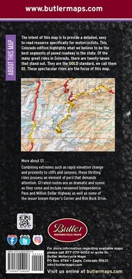 Butler Maps Colorado G1 Map - V7