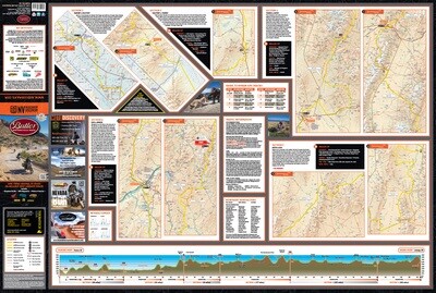 Butler Maps Nevada Backcountry Discovery Route (NVBDR) Map