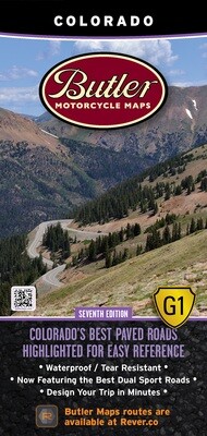 Butler Maps Colorado G1 Map - V7