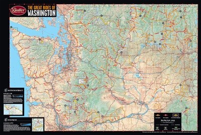 Butler Maps Washington Washington G1 Map 2nd Edition