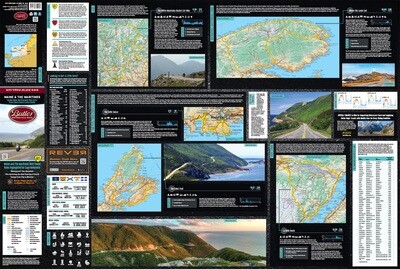 Butler Maps Maine &amp; The Maritimes G1 Map