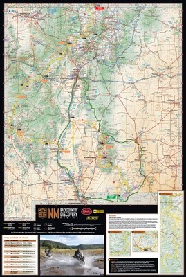 Butler Maps New Mexico Backcountry Discovery Route (NMBDR) Map 2nd Edition
