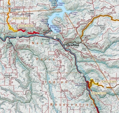 Butler Maps Idaho G1 Map – V5