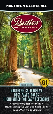 Butler Maps Northern California G1 Map 3rd Edition