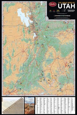 Butler Maps Utah G1 Map 5th Edition