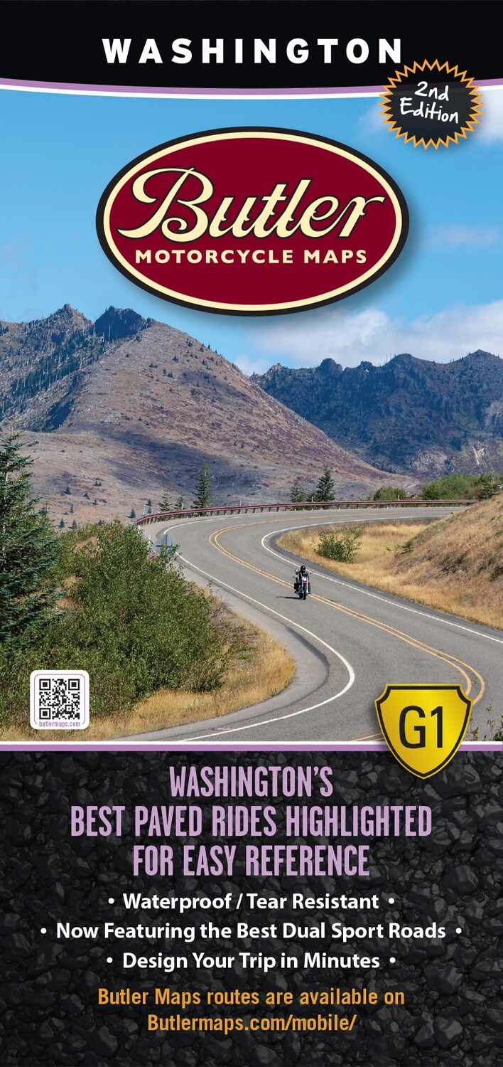 Butler Maps Washington Washington G1 Map 2nd Edition