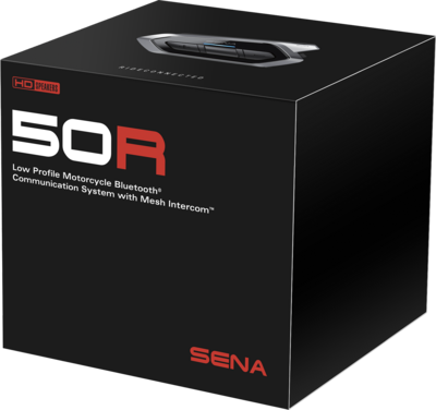 Sena 50r Hd Bluetooth Comm System With Mesh Intercom Single