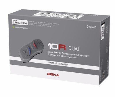 Sena 10r Low Profile Headset W/ Intercom Single