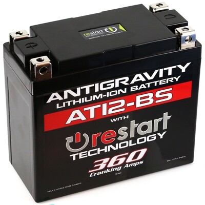 Antigravity Lithium Battery At12bs-rs 360 Ca