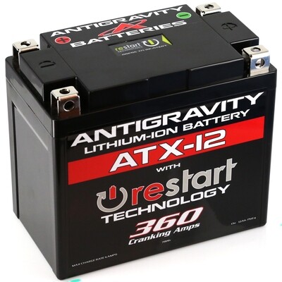 Antigravity Lithium Battery Atx12-rs 360 Ca