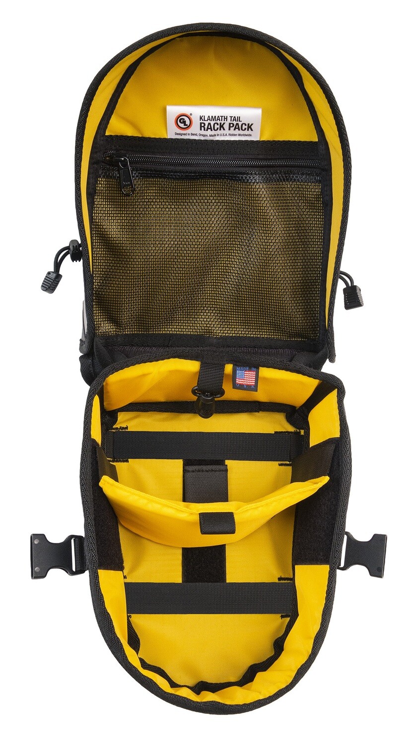 Klamath Tail Bag Black, Color: Black