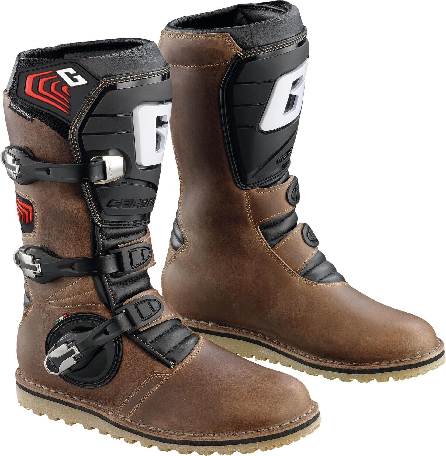 Gaerne Balance Oiled Boots, Size: US 05, Color: Brown