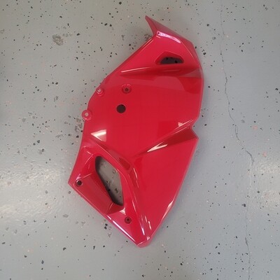 2024 KLR650 Engine Shroud RH Firecracker Red OEM