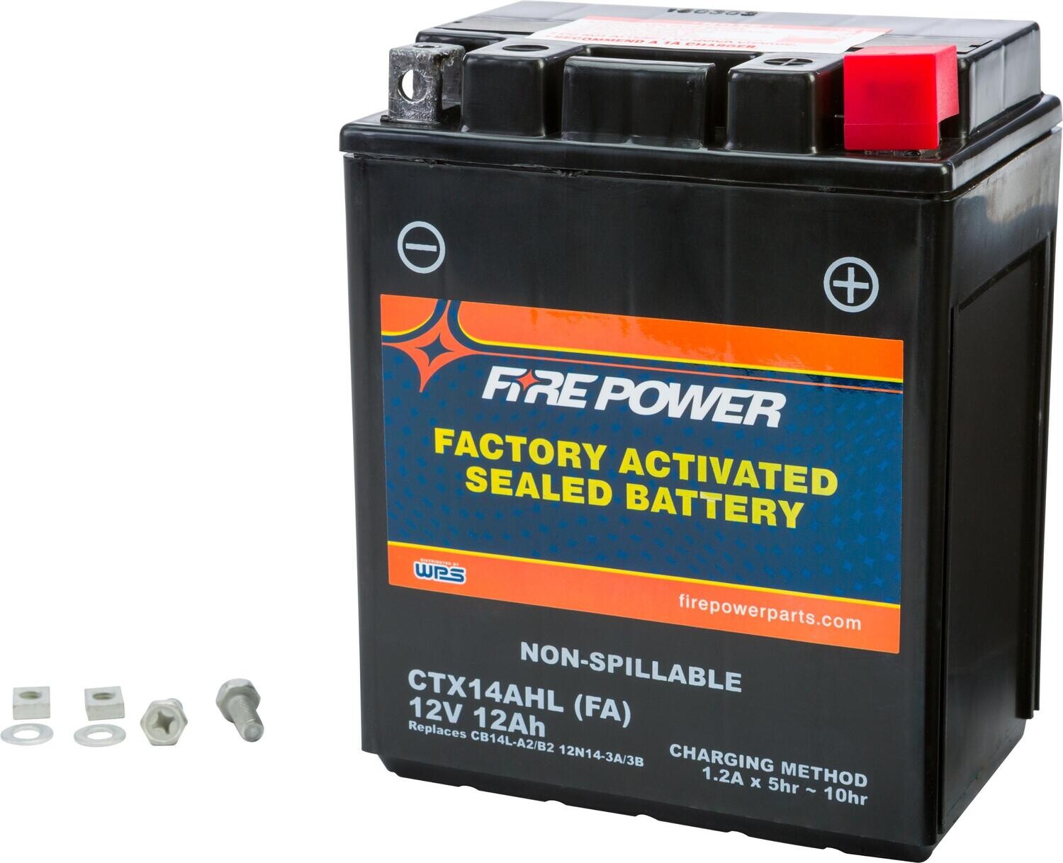 Firepower Battery 14AHL 14L-A2 Sealed Factory Activated