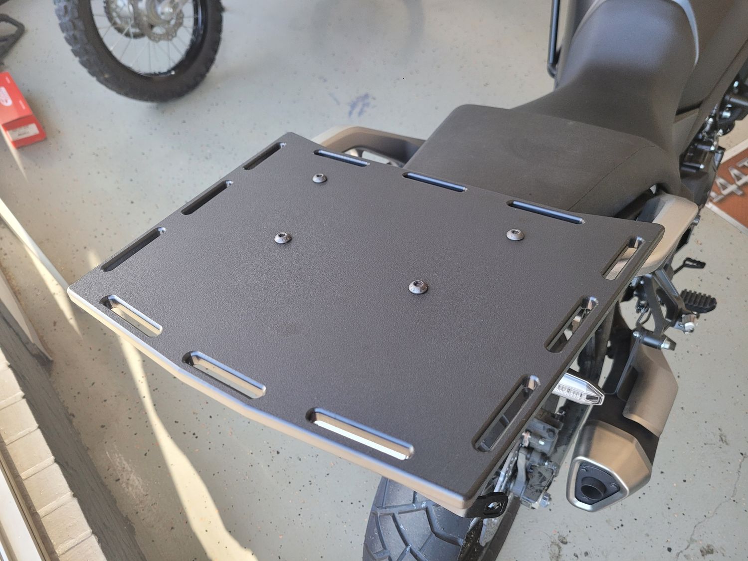 3D Cycle Adventure Rear Rack 2023-up Honda Transalp XL750