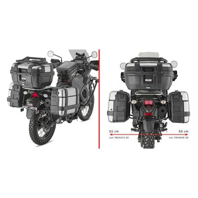 Givi Side Case Hardware Monokey - 2023+ KLR650