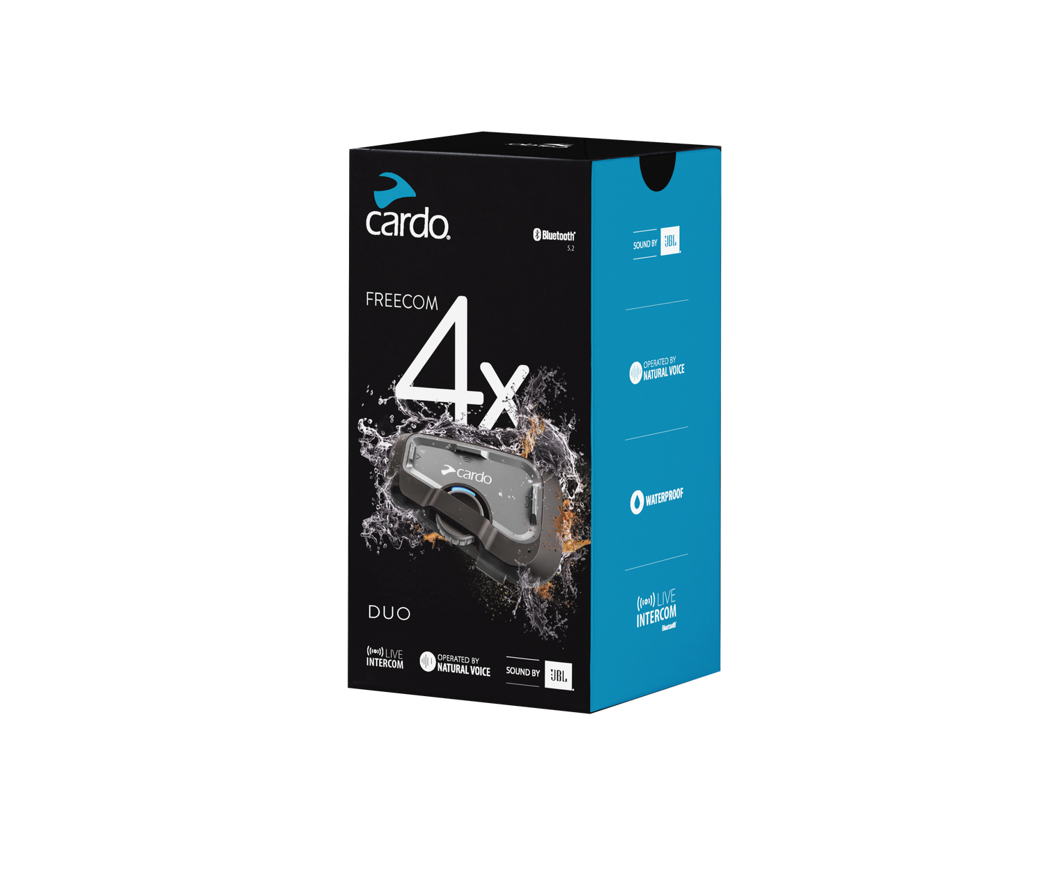 Cardo Freecom 4x Bluetooth Headset Duo