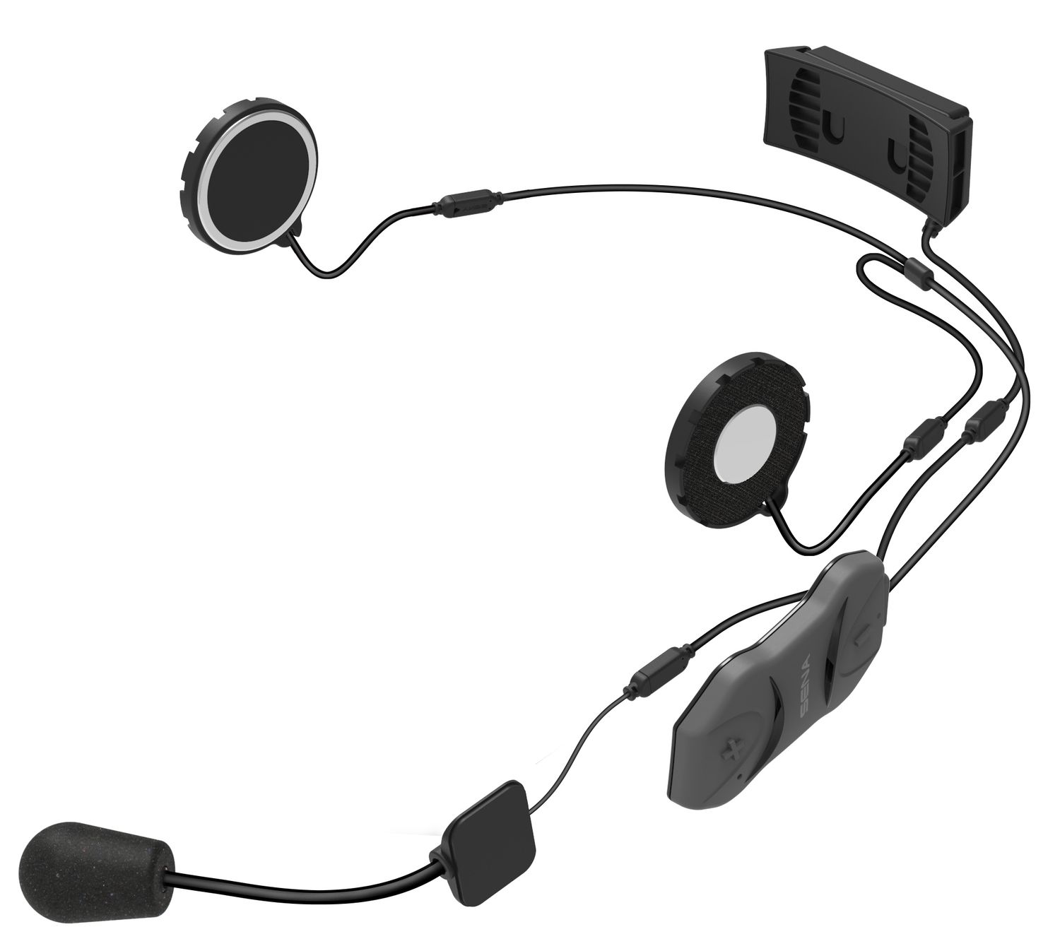 Sena 10r Low Profile Headset W/ Intercom Dual