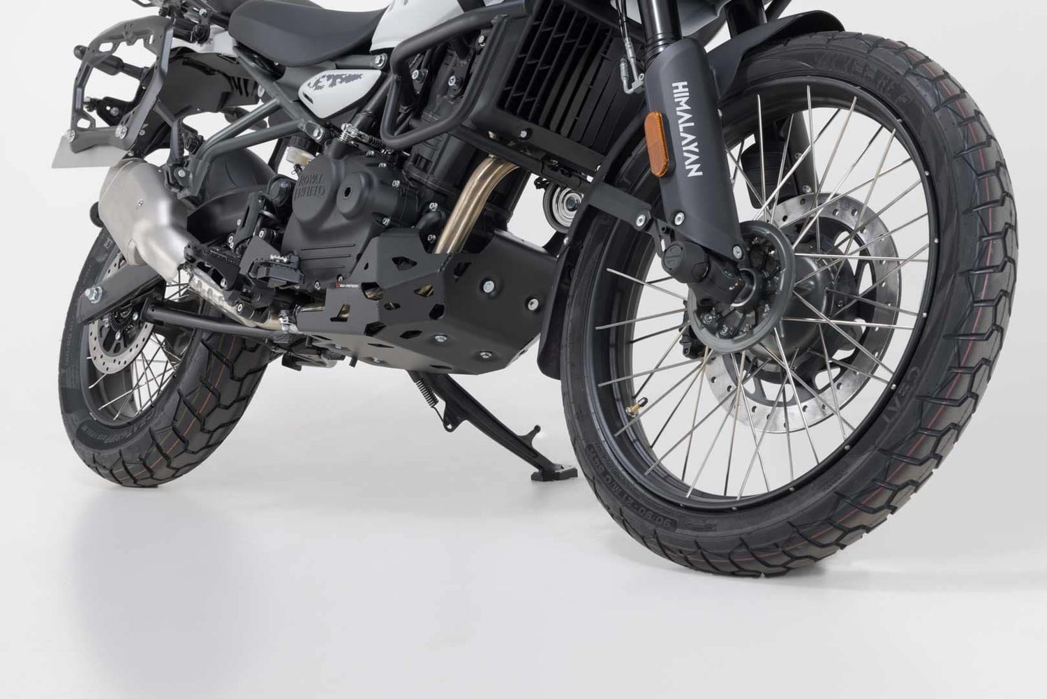 SW-MOTECH Engine Guard Skid Plate (Black) - Royal Enfield Himalayan 450