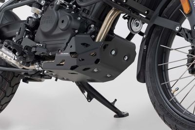 SW-MOTECH Engine Guard Skid Plate (Black) - Royal Enfield Himalayan 450