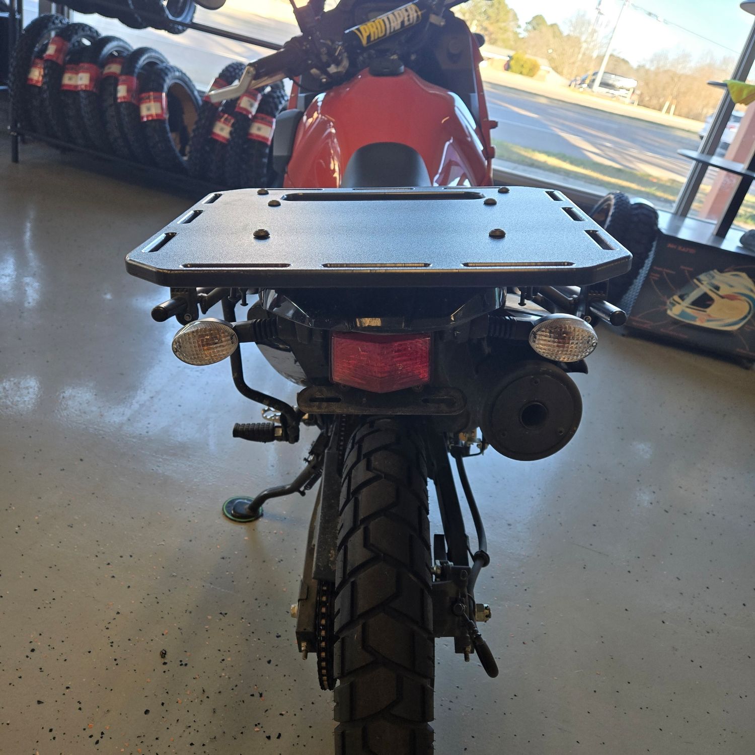 3D Cycle 2022+ KLR650 Rear Rack V2 (Updated)