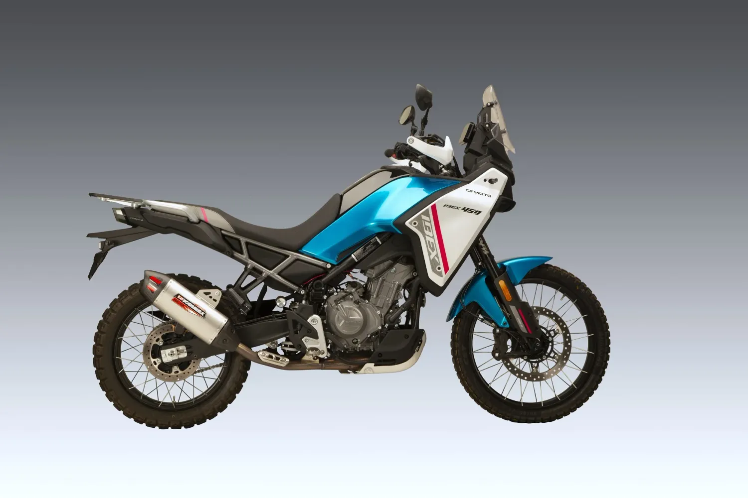 IBEX / MT 450 2025 Yoshimura RS-12 ADV Stainless Slip-On Exhaust w/ Stainless Muffler