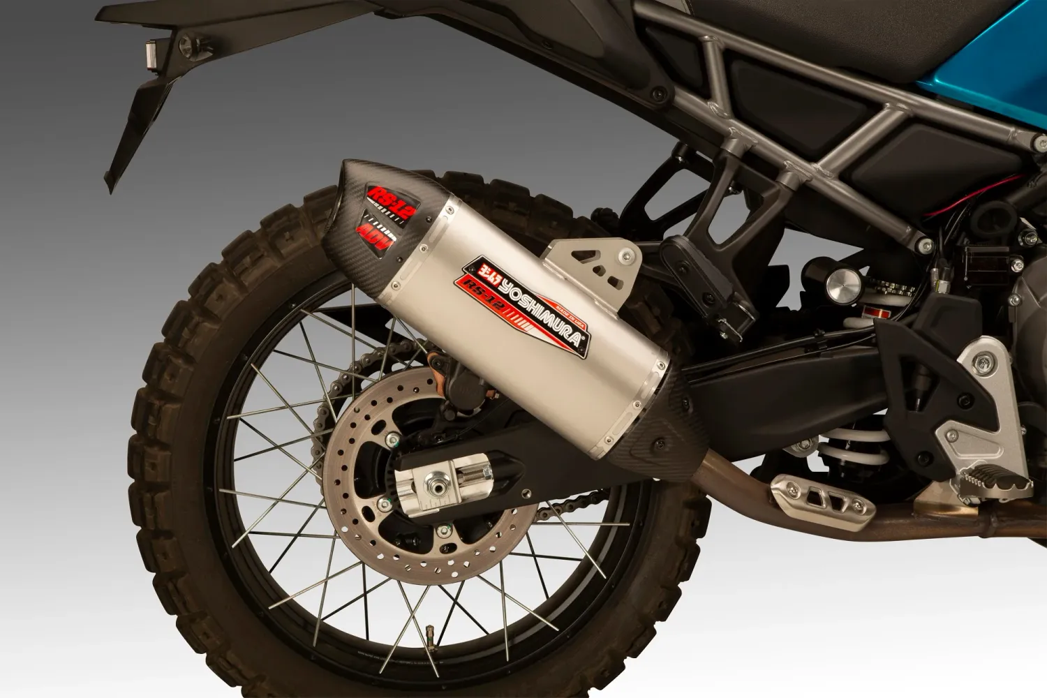 IBEX / MT 450 2025 Yoshimura RS-12 ADV Stainless Slip-On Exhaust w