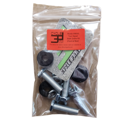 Honda XR650L Turn Signal Stalk Delete Kit - Blinker Repair Kit