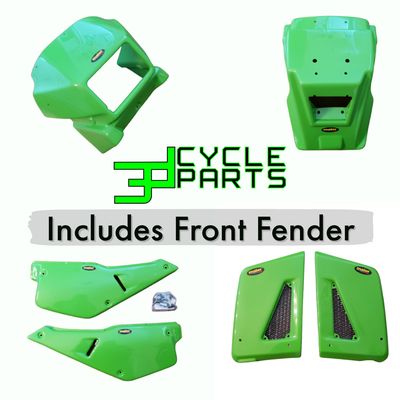 87-07 Kawasaki KLR650 Complete Plastic Set Maier - NEW