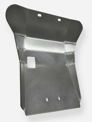 87-21 Yamaha TW200 Ricochet Aluminum Skid Plate - Silver