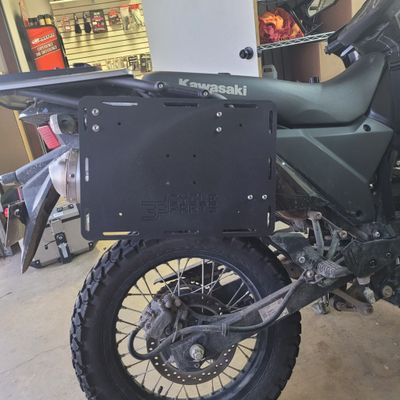 2022, 2023+ KLR650 Adventure Quick Detach Pannier Plates