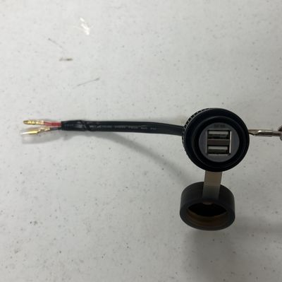 3D Cycle Dual USB 4A Outlet &amp; Relay (Plug &amp; Play) KLR650 2022+