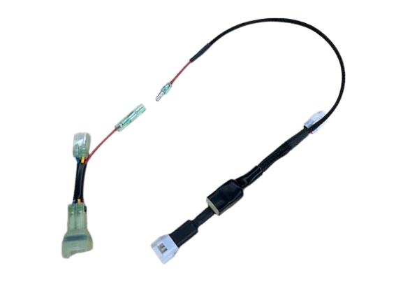 2022+ KLR650 Fog Light High Beam Control Harness
