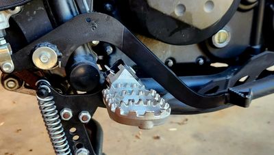 JNS Engineering 2012-2024 KLR650 Lowered Rear Brake Lever