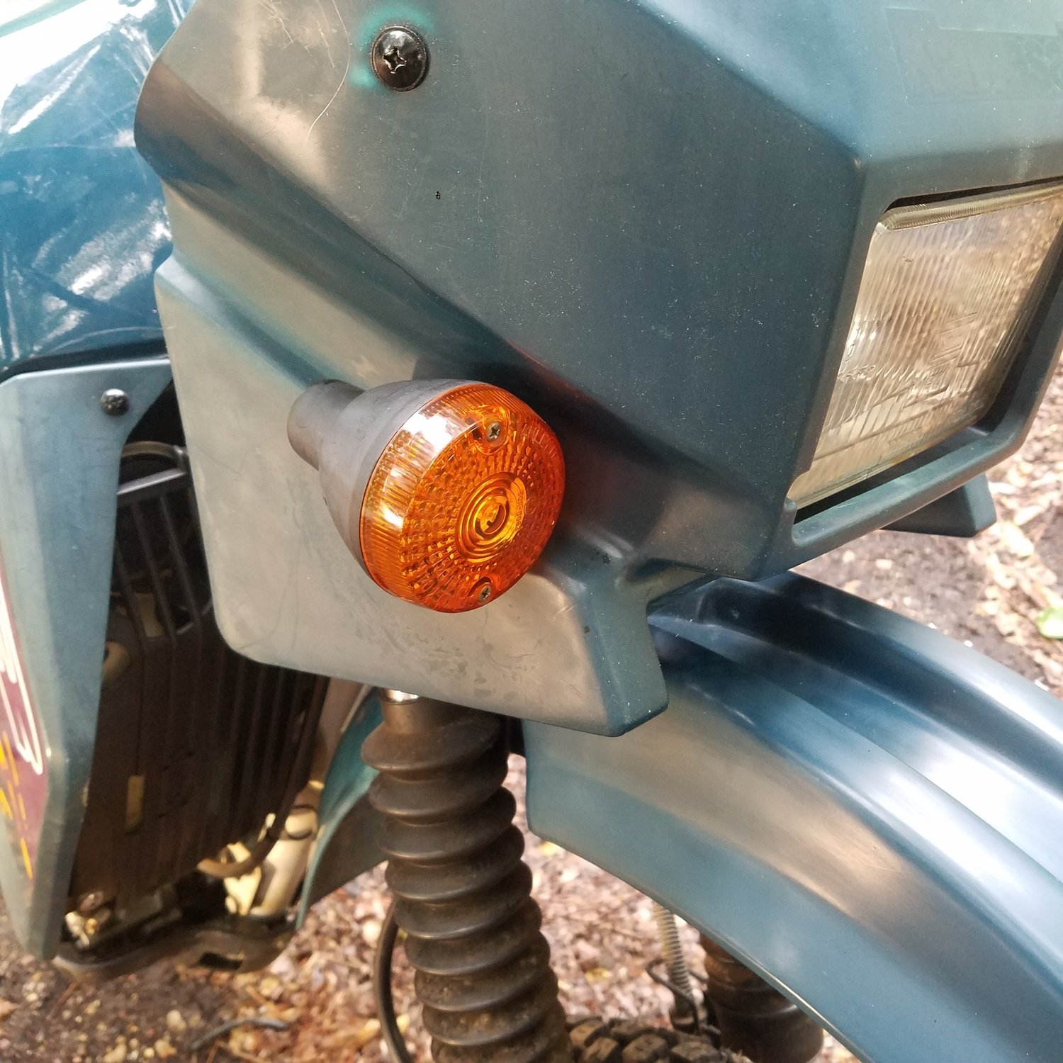 thumbnail image 2 of NiceCNC Blinker Stalk Elimination Adapter Plate Kit For Kawasaki KLR 650 2008-2018 2 of 3