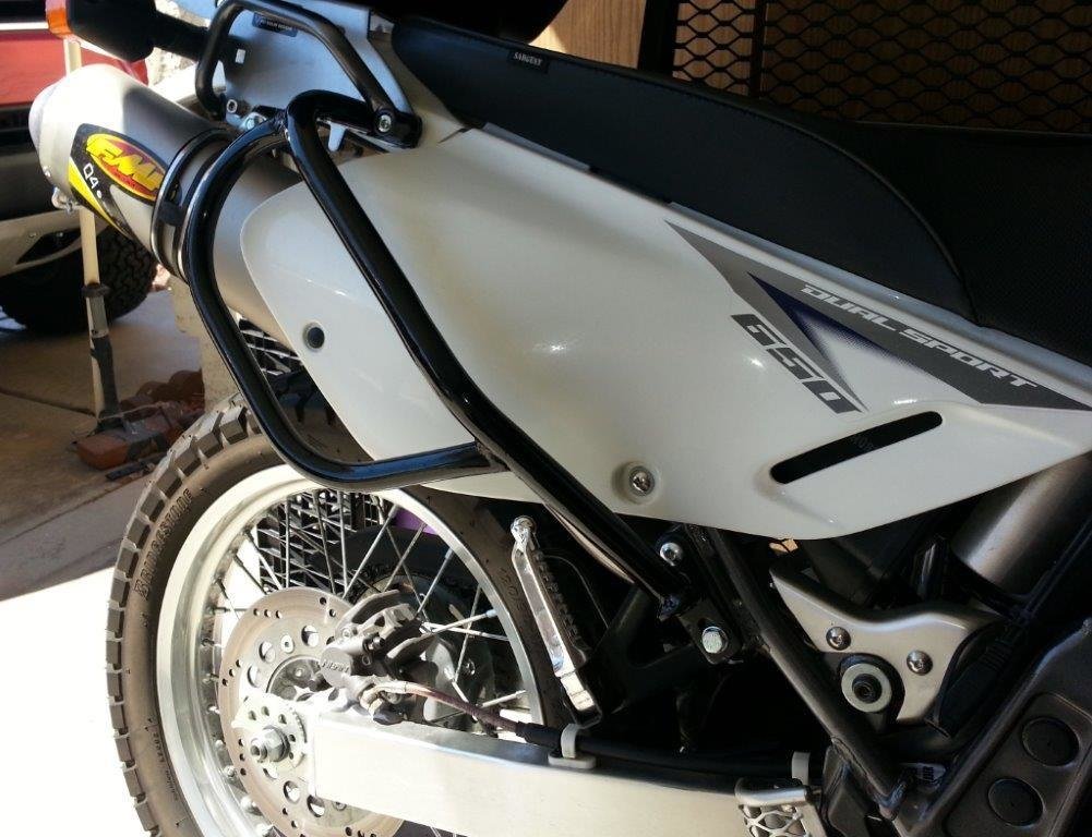suzuki dr650 saddlebags