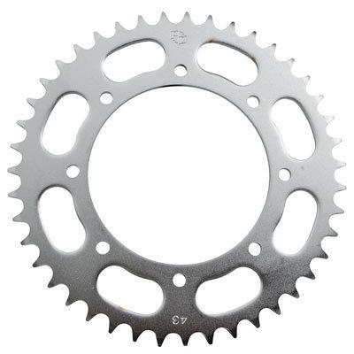 Primary Drive Rear Steel Sprocket 43 Tooth Silver - KLR 650 1987-2018 2022+