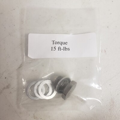 Eagle Mike KLR 650, KLE500, Transalp Low Profile Magnetic Oil Drain Plug