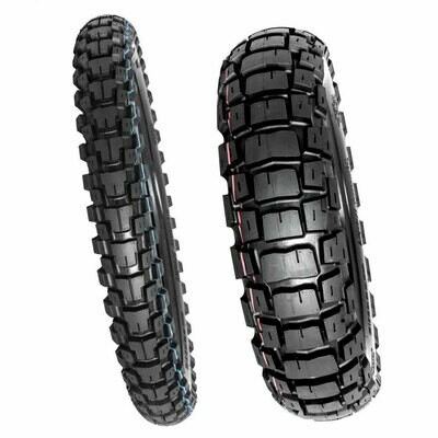 Motoz Tractionator Adventure / Dual Venture Tire Set ( 130/80-17 &amp; 90/90-21)