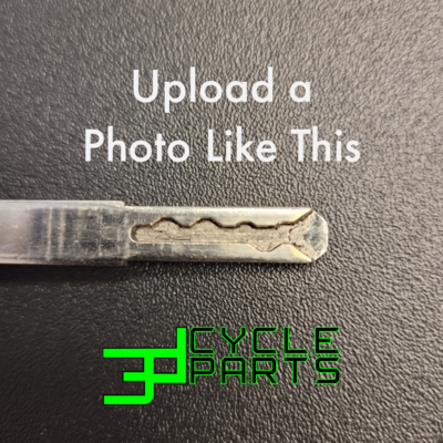 2022+ KLR650 Key Copy Cutting Service (From Picture)