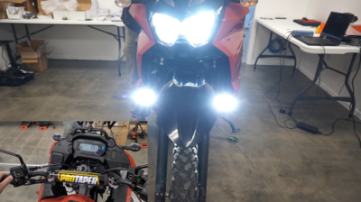 Plug &amp; Play LED Auxiliary Light Kit 2022+ KLR650