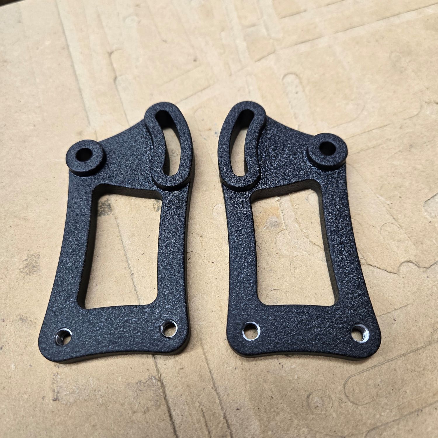 (BLEMISHED) 2022+ KLR650 Adjustable Windshield / Windscreen Risers