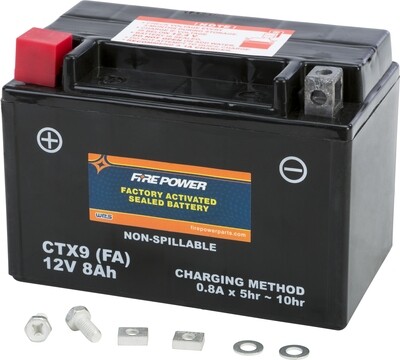 Firepower Ctx9 Sealed Factory Activated Battery 2022+ KLR650