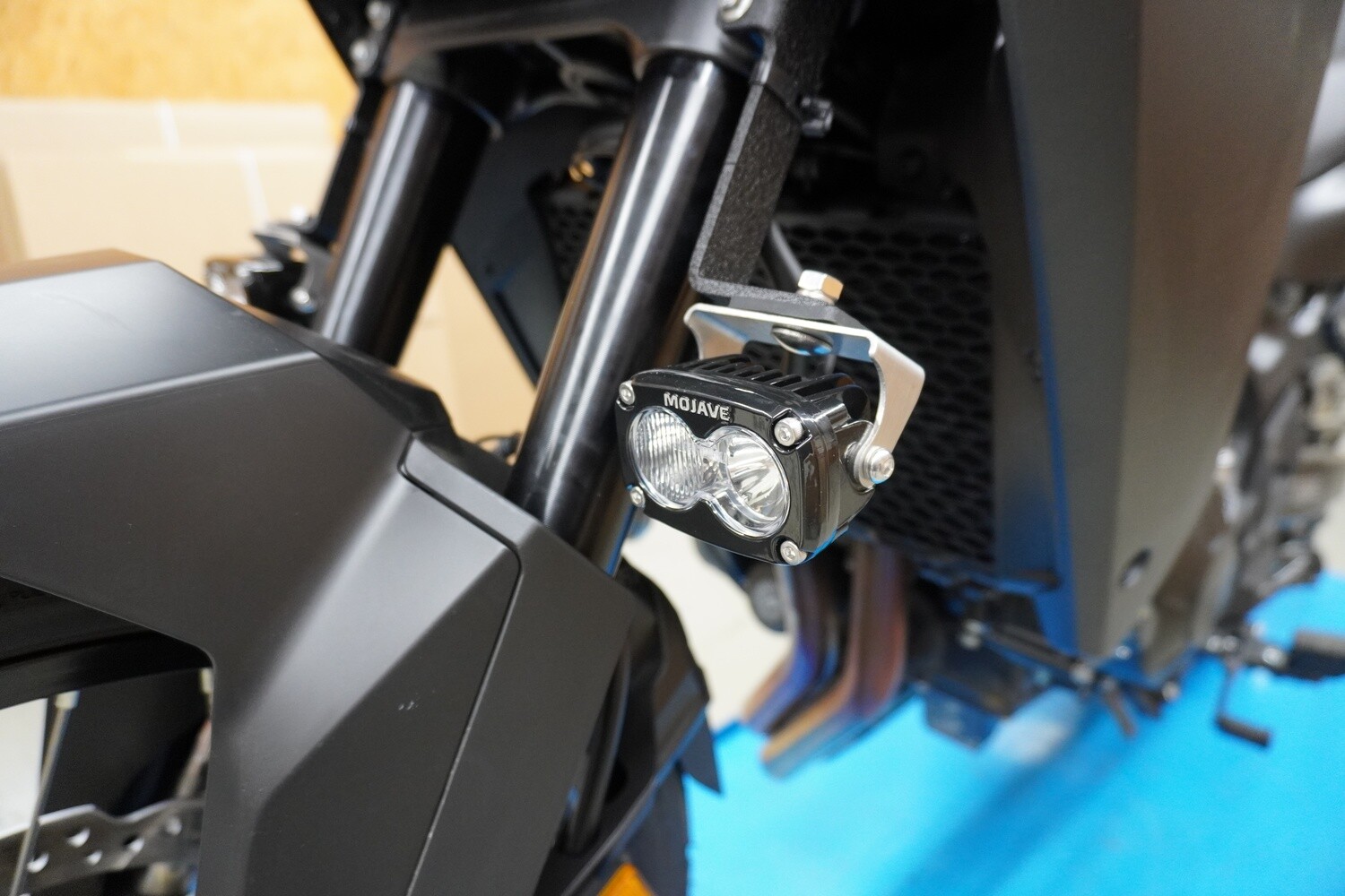 Plug &amp; Play LED Auxiliary Offroad Light Kit 2024-2025 Honda Transalp XL750 (UPDATED Adjustable Low Beam)