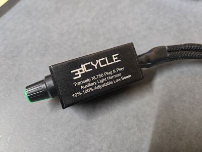 3D Cycle Honda Transalp XL750 2024-2025 Plug &amp; Play Auxiliary Light Harness (Upgrade or DIY)