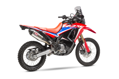 CRF300L/RALLY 21-23 RACE RS-4 STAINLESS FULL EXHAUST, W/ STAINLESS MUFFLER